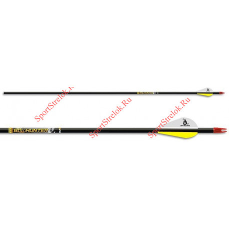 Стрелы Beman CARBON ICS BOWHUNTER 500 2" XPV VANES S-NOCK/CB INSERT 6/PK